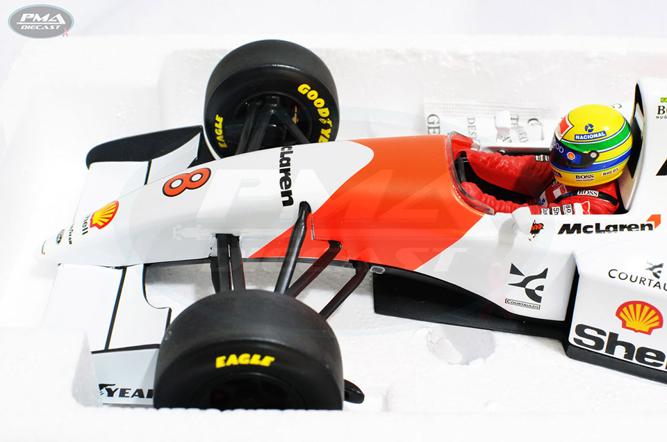 AYRTON SENNA 1993 MCLAREN MP4/8 1:18